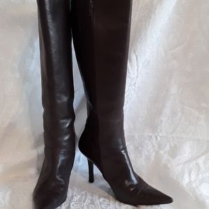 Nine West Brown Stiletto Boots